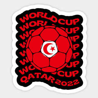 Tunisia Football Sticker